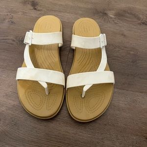 Croc sandals